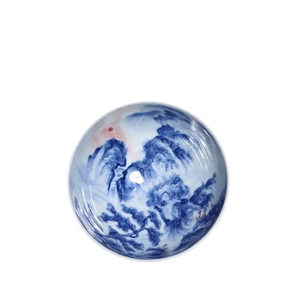 Taza de t&eacute; de muestra de Sol de 140 cc JingLin, paisaje oculto, visi&oacute;n art&iacute;stica-2