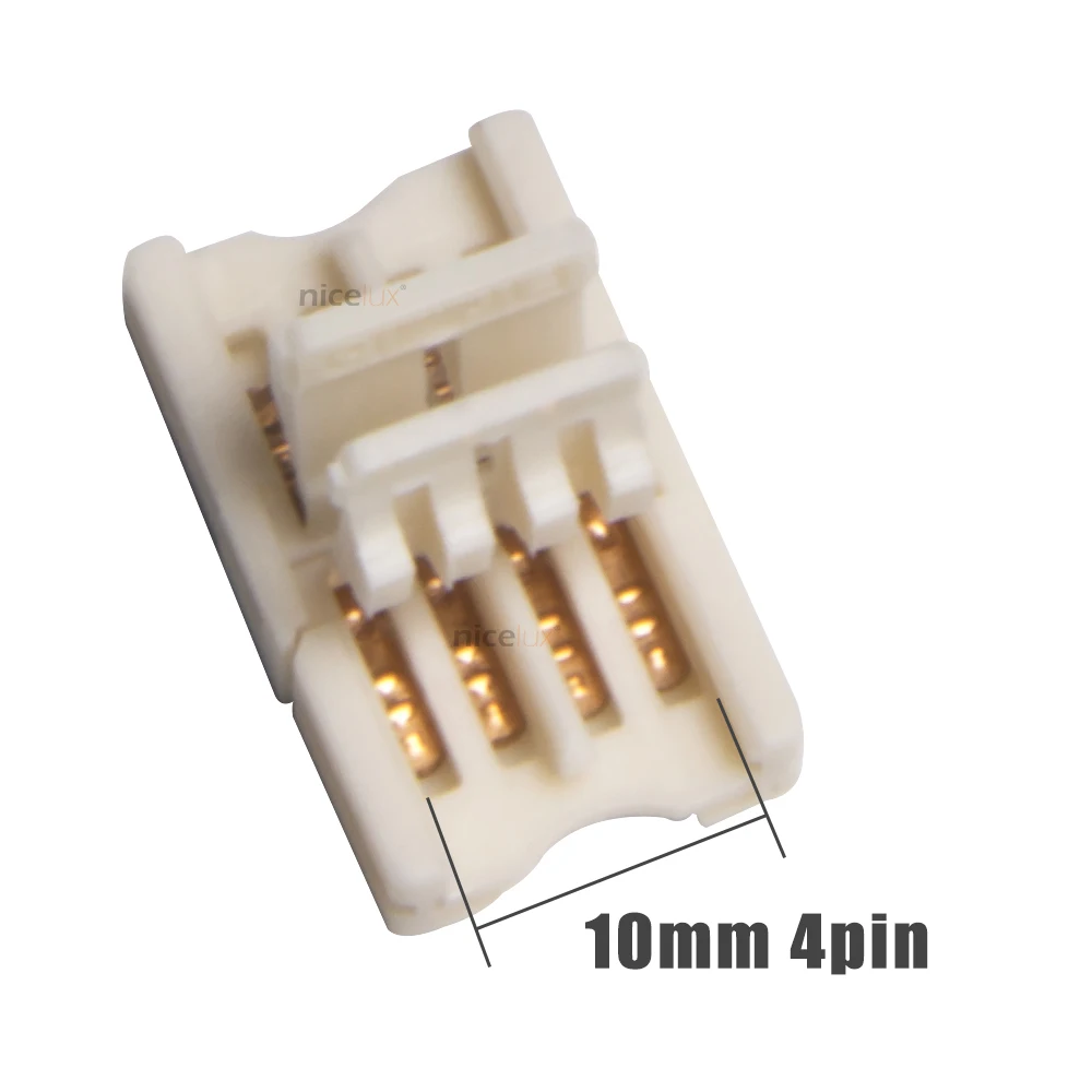 5 шт./лот 2 контактный 3 4 тонкий светодиодный разъем RGB для проводника 8 мм 10 3528 5050