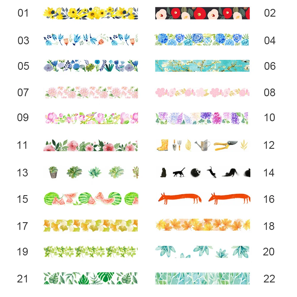 2020 новые садовые растения цветы Бумага васи лента суккулент вишня абрикос