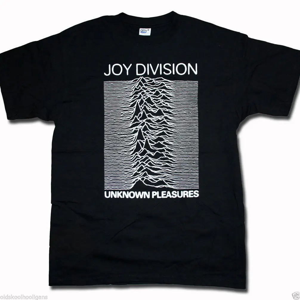 JOY DIVISION Футболка UNKNOWN PLEASURES 100% Официальный импорт США новый заказ