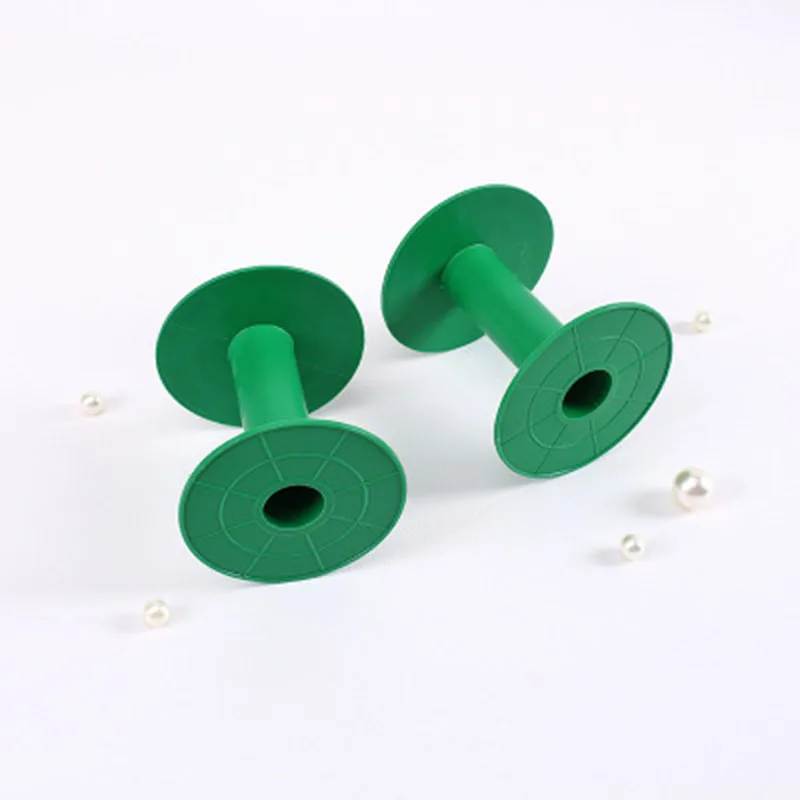 2PCs 10.3cm Empty Plastic Bobbin Spools For Thread Wire ribbon lace trim webbing Needlework String Ribbon Jewelry Accessories - купить по
