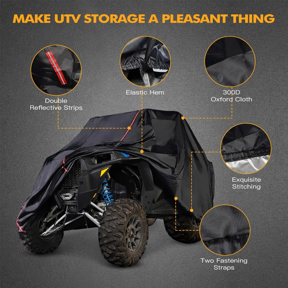NICECNC автомобильное хранилище UTV чехол от дождя для Polaris RZR XP 1000 900 Turbo