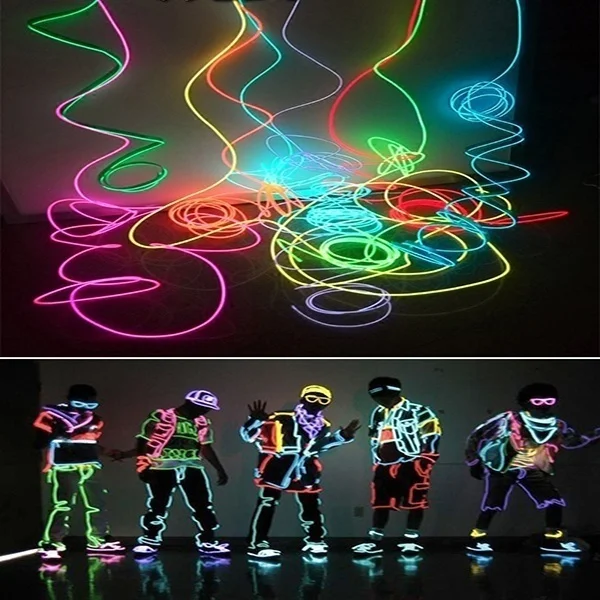 

3m car interior accessories atmosphere lamp EL cold light line with USB DIY Decorative Dash board Console Auto LED Ambient Light