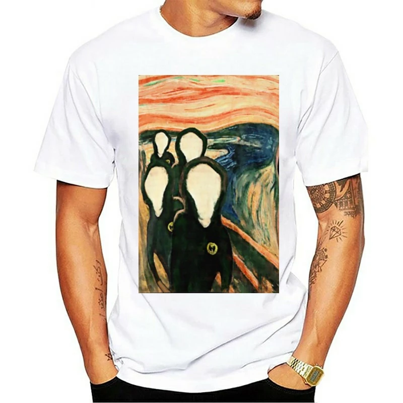 2021 футболка Wu Scream www.art customized.com rap в стиле хип хоп wu 36 камер мет gza rza оптическая