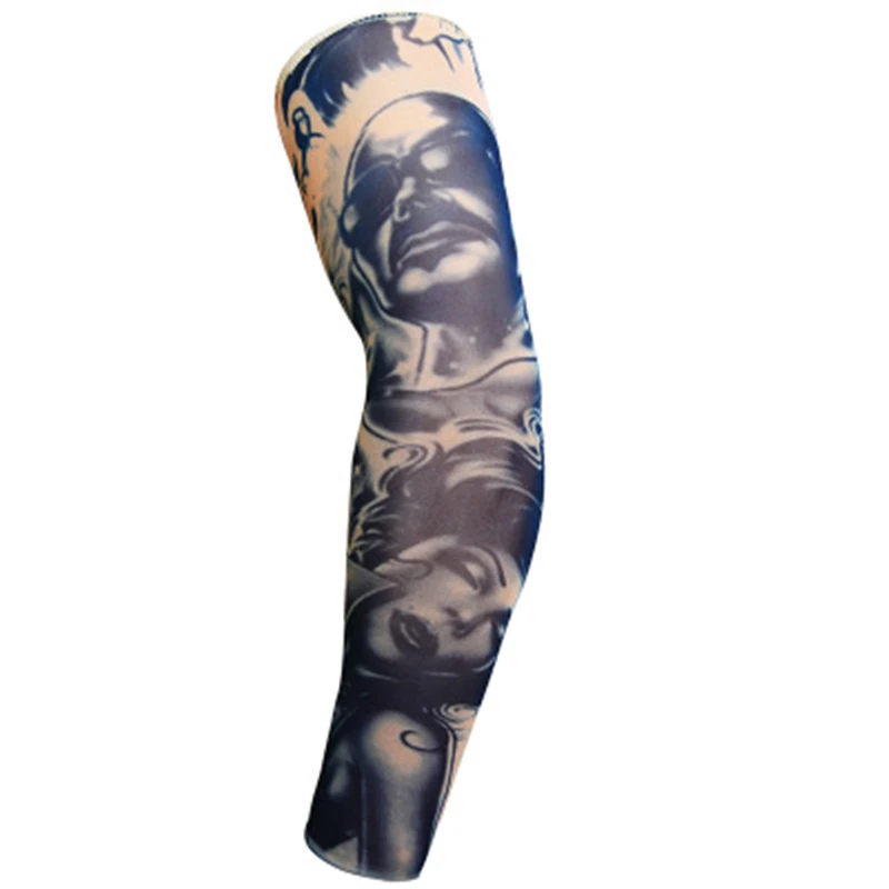 2019 Новая мода тату рукава рука грелка унисекс УФ Защита наружные временные