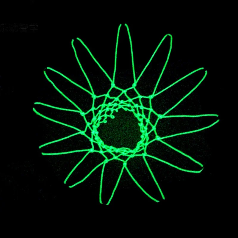 

Luminous Basketball Net Light Up Basketball Net Fluorescent Basketball Hoop Mesh Net Glowing Light Basketball Supplies