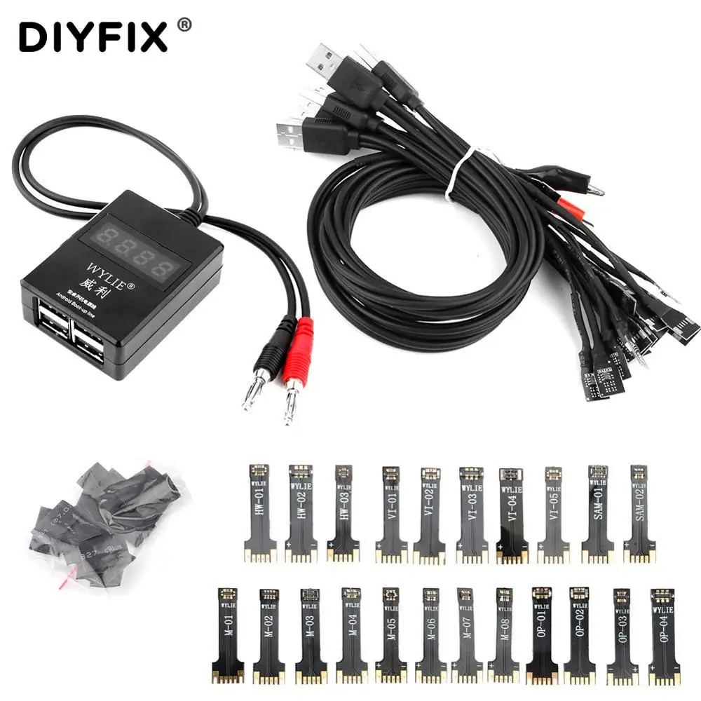 DIYFIX кабель питания для Samsung xiaomi Huawei OPPO VIVO Android мобильный телефон Boot Line материнская