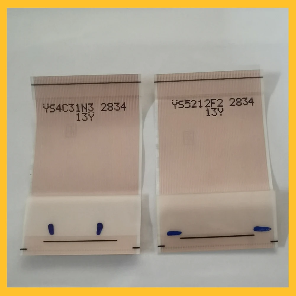 

2834 оригинальные гибкие кабели 68 pin Tcon карта кабель без пряжки гибкий 35 мм X 56 мм Tcon плата Соединительный гибкий кабель