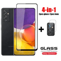for glass samsung galaxy quantum 2 full cover tempered glass for samsung galaxy a quantum 2 phone screen protector camera glass