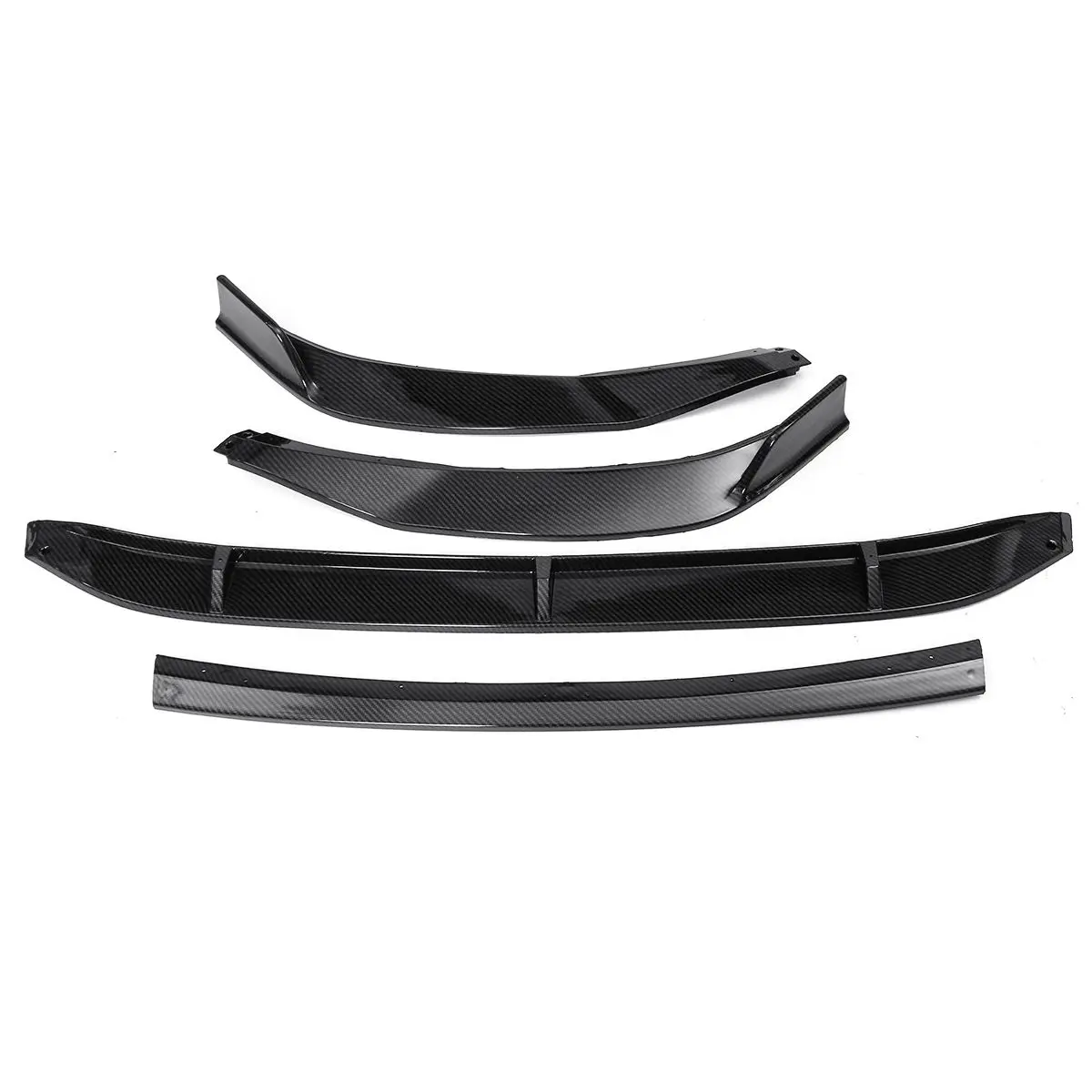4 шт. Комплект переднего бампера для губ разделитель дефлектор спойлер диффузор