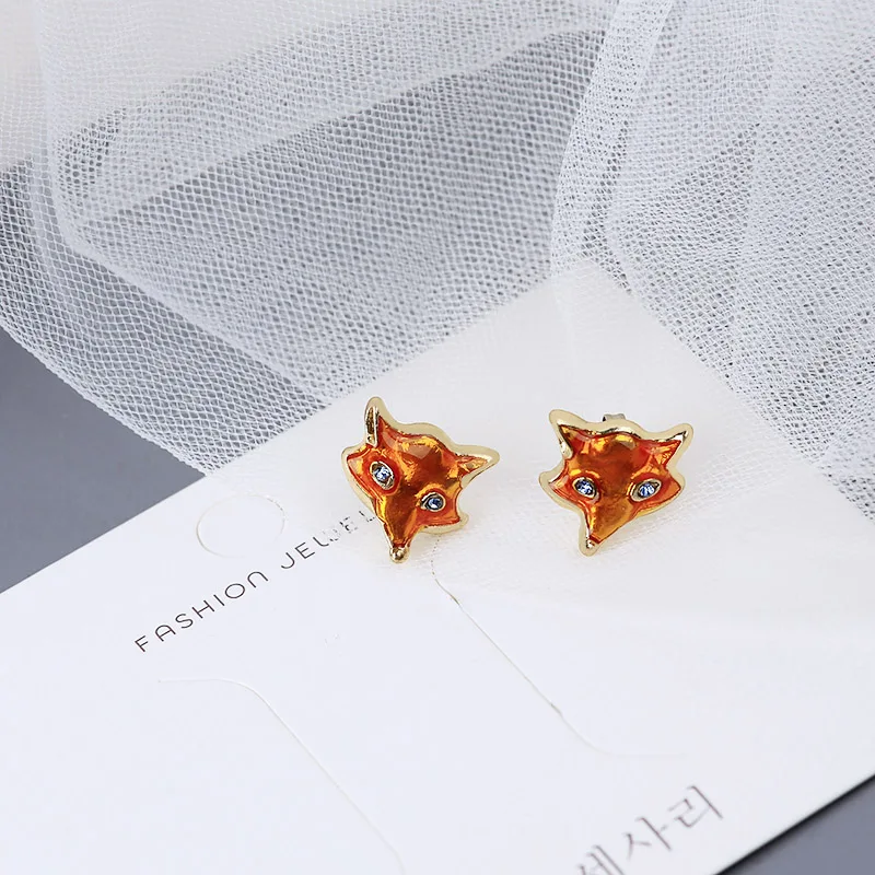 Sansummer Новые популярные модные милые лиса животное Личность Простой и