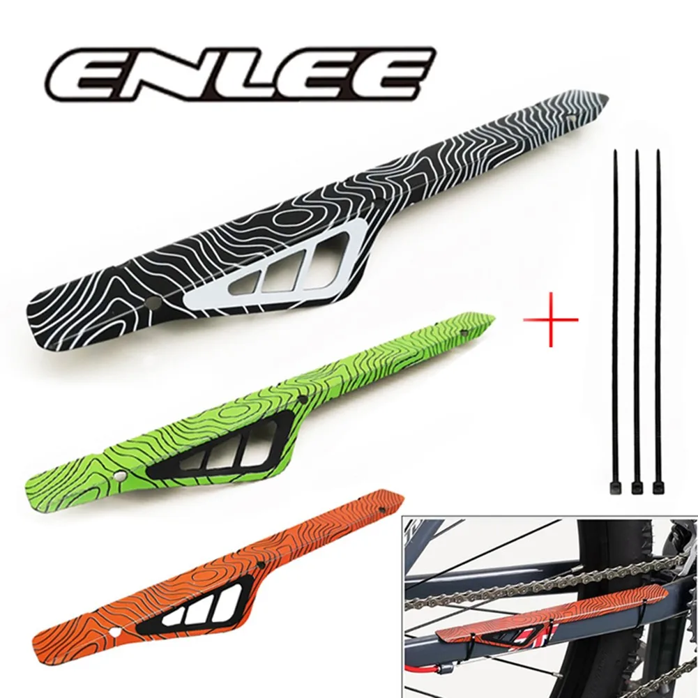 

ENLEE Bicycle Frame Chain Protective MTB Cycling Front Fork Protection Pad Wrap Cover Bike Guard Road Bicycle Accessories