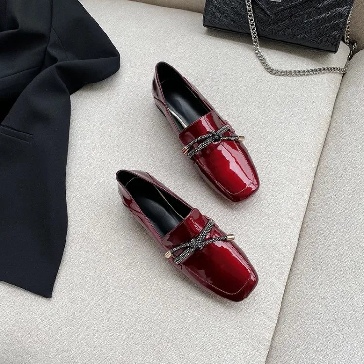 Женские туфли лодочки из коровьей кожи на высоком каблуке|Женские туфли| |