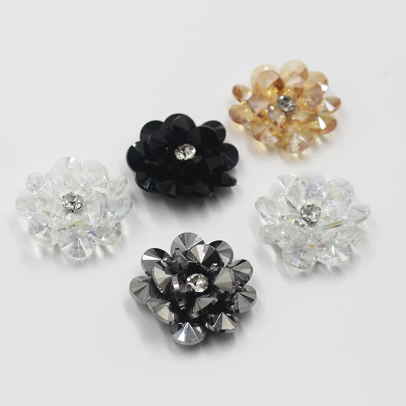 Обувь ручной работы с маленькими цветами аксессуары для украшения цветов