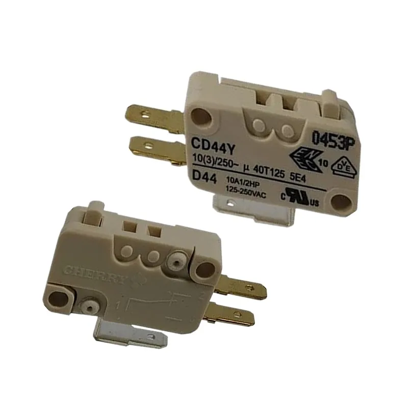 

1PCS Cherry D44 Micro Switch CD44Y 10A 125V 250AC Normally Open and Normally Cosed 3Pins