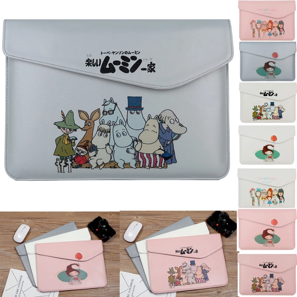 Тонкий рукав для ноутбука из искусственной кожи MacBook Air Pro 13 чехол с сенсорной