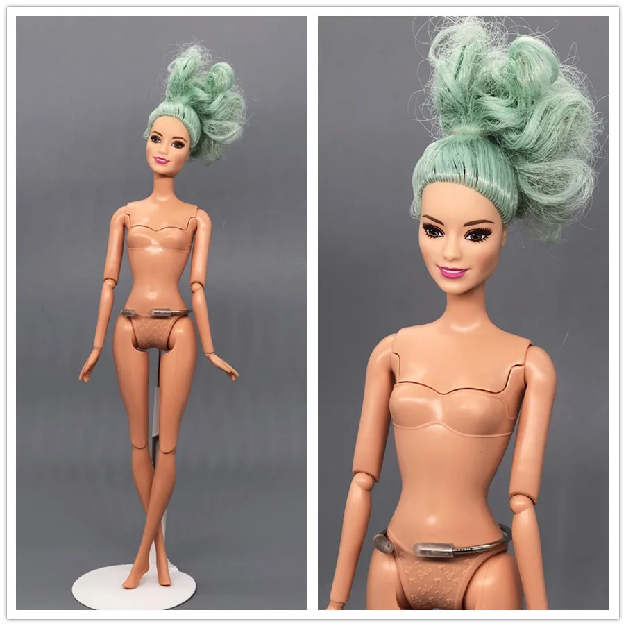 Оригинальная Обнаженная кукла/обычная кожа и коричневая африканские