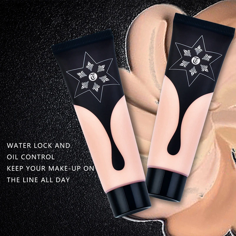 Тональный макияж водостойкий идеальный мягкий матовый стойкий консилер для