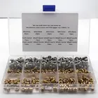 Набор винтов для вставки под горячее Расплавление, набор винтов для вставки под резьбу, латунь, термостойкий и устойчивый к ржавчине комбинированный набор