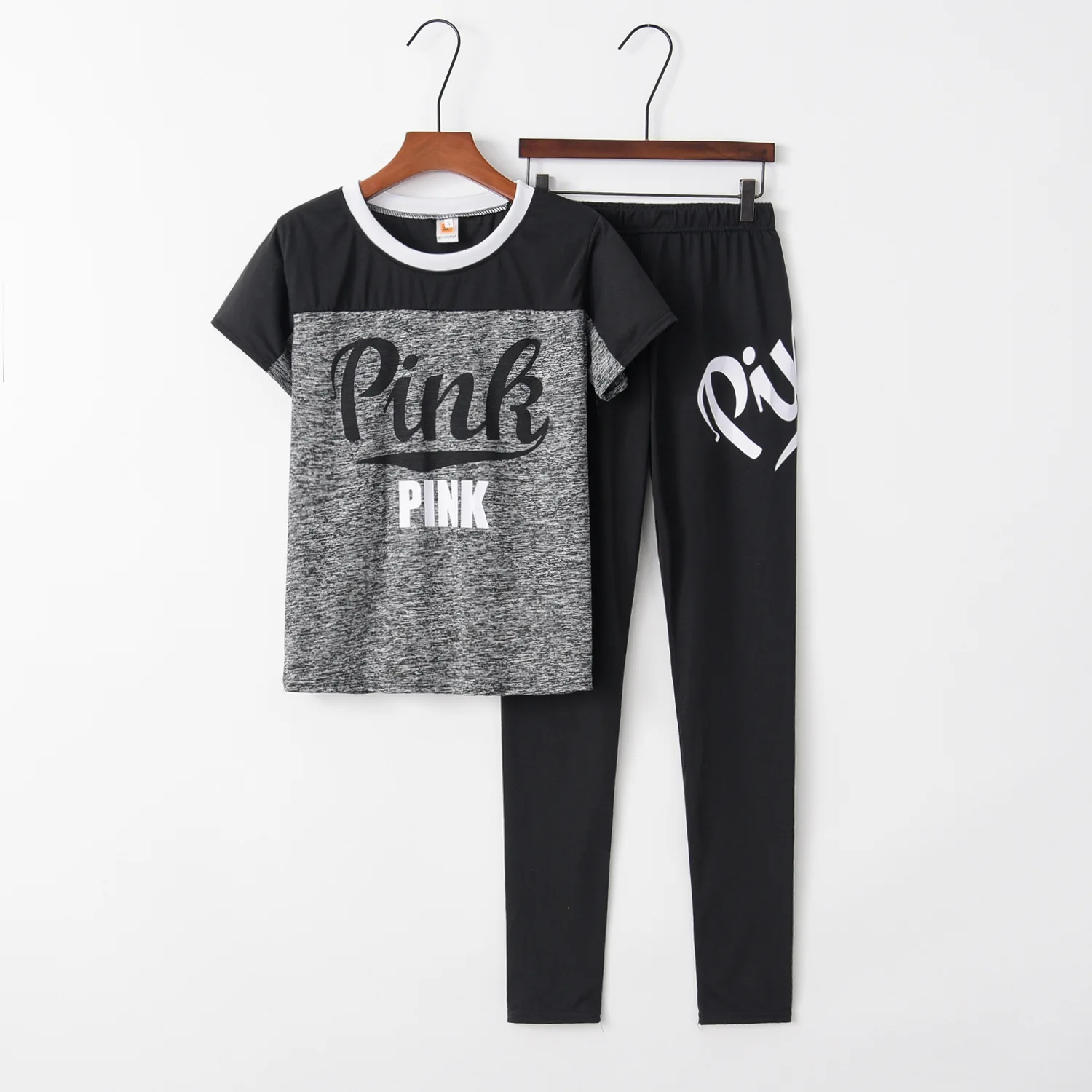 Новинка 2020 Модный женский костюм розового цвета с принтом хит продаж стильный