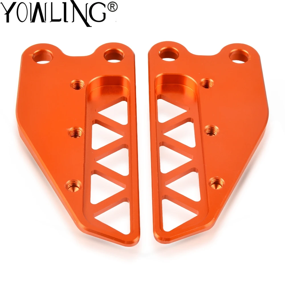 250 Motorcycle Accessories Rear set Heel Plates Cover Guard Protector FootPeg Footrest FOR 2017 2018 2019 | Автомобили и