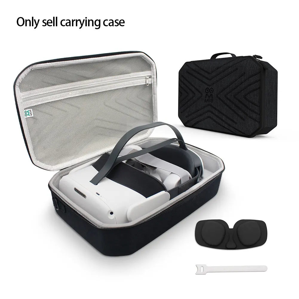 

Large Capacity Storage Bag VR Accessories Carrying Case Lens Cover Shockproof Fit For PICO NEO3 with Shoulder Strap