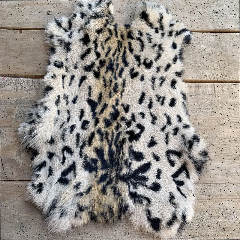 Qearlstar 23*36 см натуральный кроличий мех кожа высокого качества оригинальная сделай