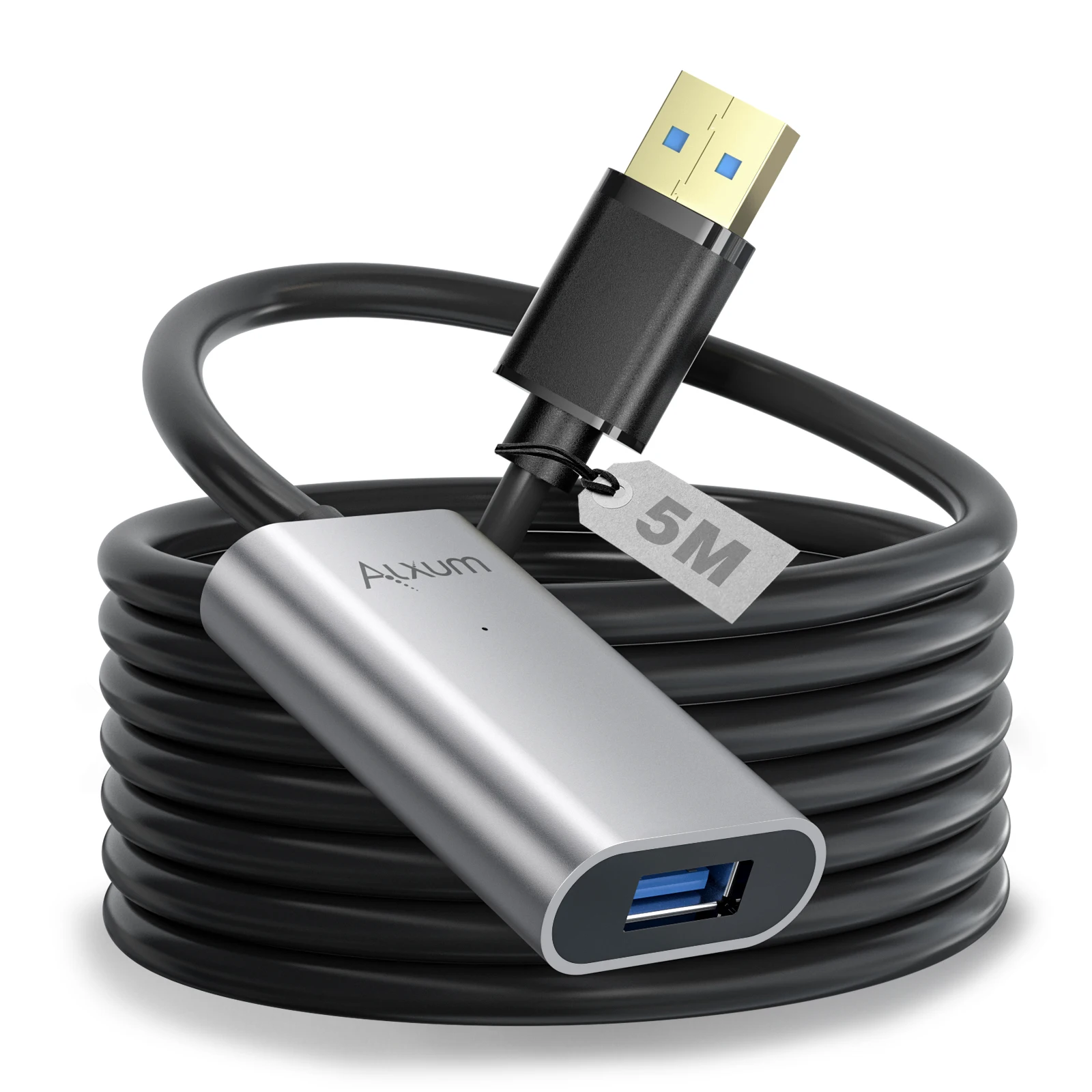 

Alxum 5M USB Extension Cable USB 3.0 Cable for Smart Laptop PC TV Xbox One SSD USB 3.0 Extender Cord Fast Speed Cable Extension