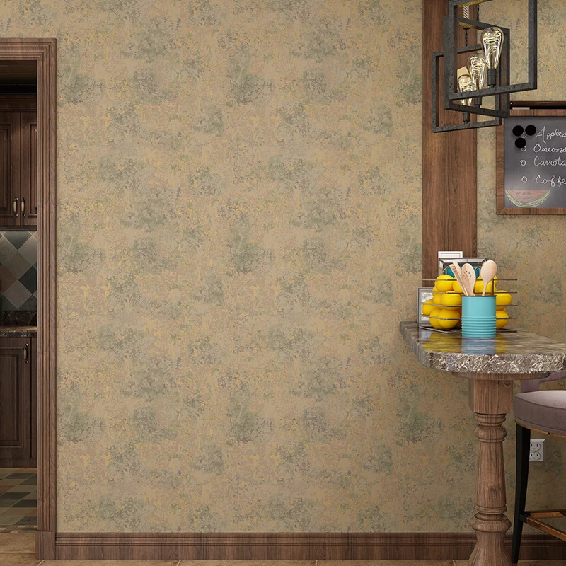 

American retro country wallpaper rural bedroom living room 3D stereo TV background wall wallpaper