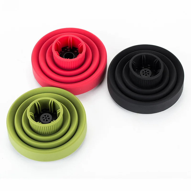 Универсальный термостойкий чехол для фена из силикагеля рассеиватель волос