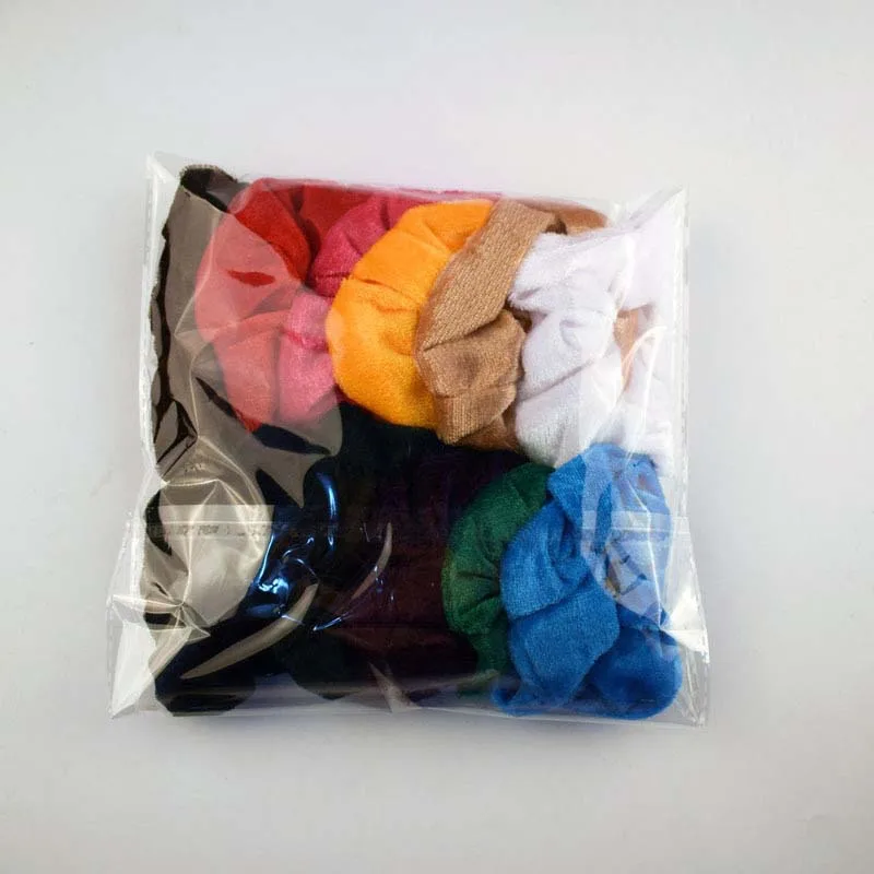 

Newest Velvet Scrunchie Women Girls Elastic Hair Rubber Bands Accessories Gum For Women Tie Hair Ring Rope Ponytail Holder