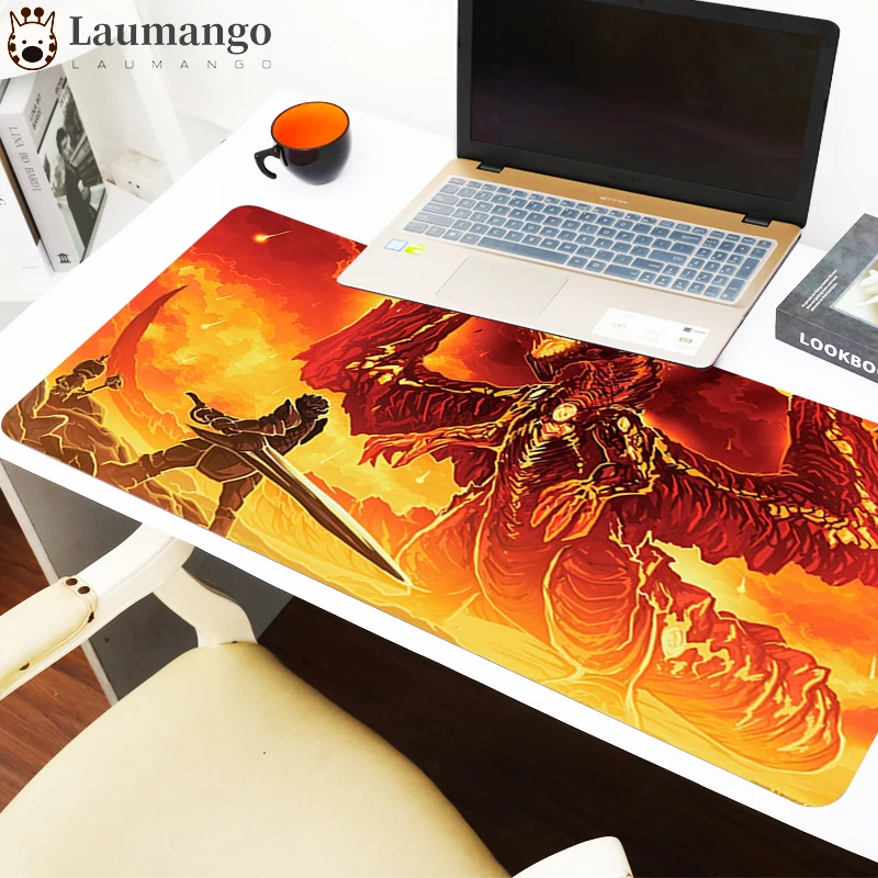 

Игроманов костюм Монстер Хантер для складной вместительный органайзер для Мышь коврик очень большой письменный стол коврик 30 см x 60 см x 2 мм ...