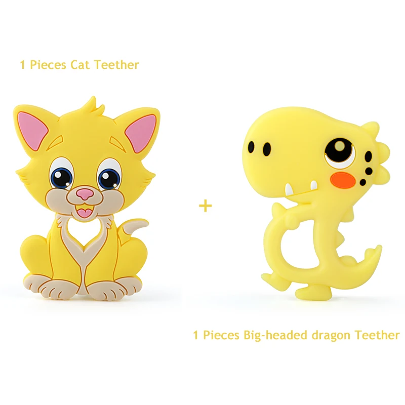 Keep & расти 2 шт. составить для Zoon силиконовые грызунки Прорезыватель зубов ниппель