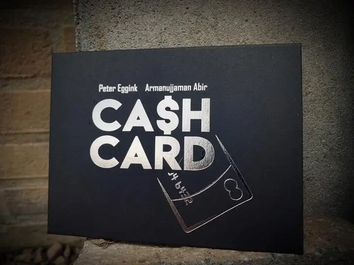 

Cash Card by Peter Eggink Magic tricks