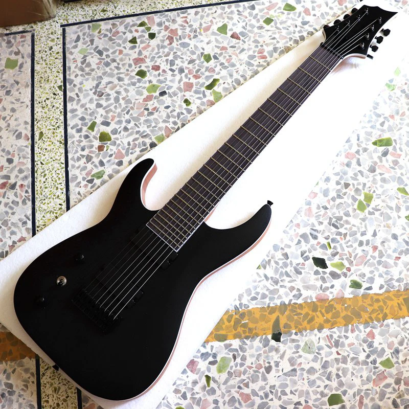 Высококачественная 8 струнная электрогитара из красного дерева - Цвет: left hand ashwood