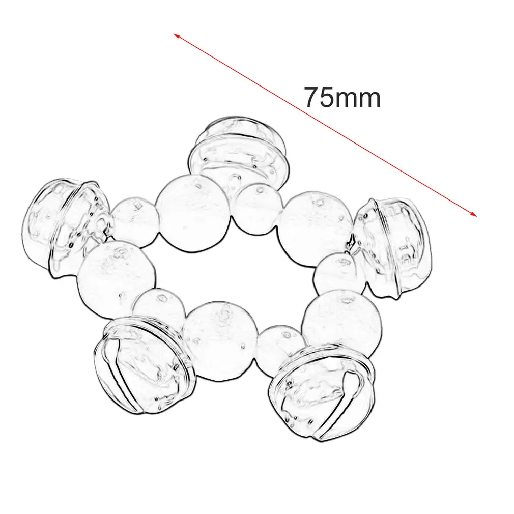 Orff World деревянный шарик колокольчик на запястье ручной игрушки Колокольчик