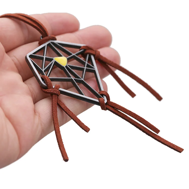 Амулет Death Stranding ожерелье Ловец снов Сэм металлическая подвеска женский кожаный