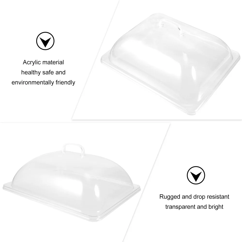 

1pc Kitchen Fresh-keeping Cover Mosquito-proof Protective Cover (Transparent)