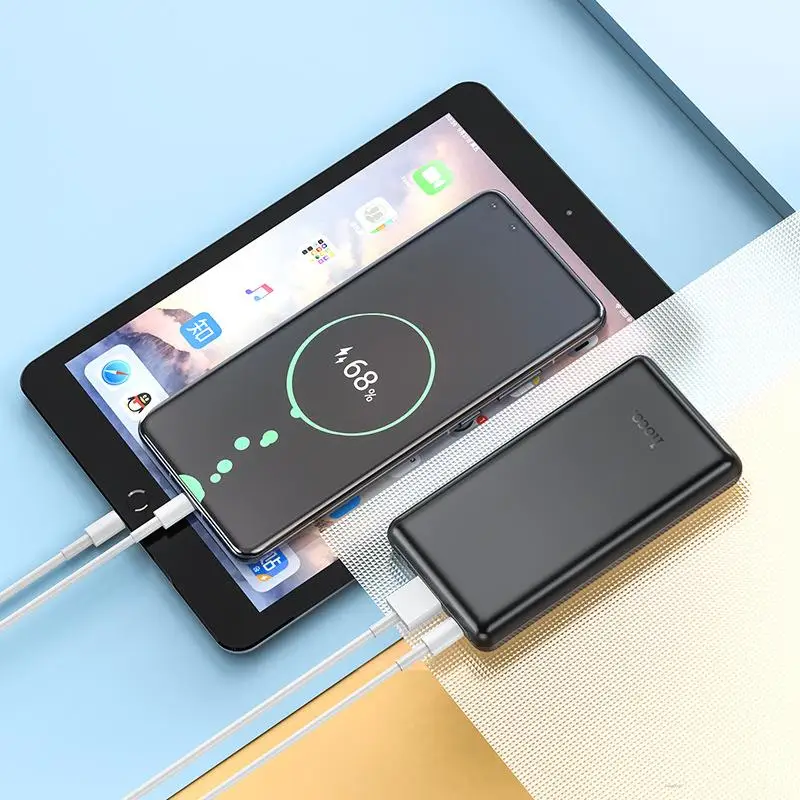 

HOCO PD20W+QC3.0 Mobile Power Bank 10000mAh Lithium Polymer Fast Charging Mobile Phone Power Bank