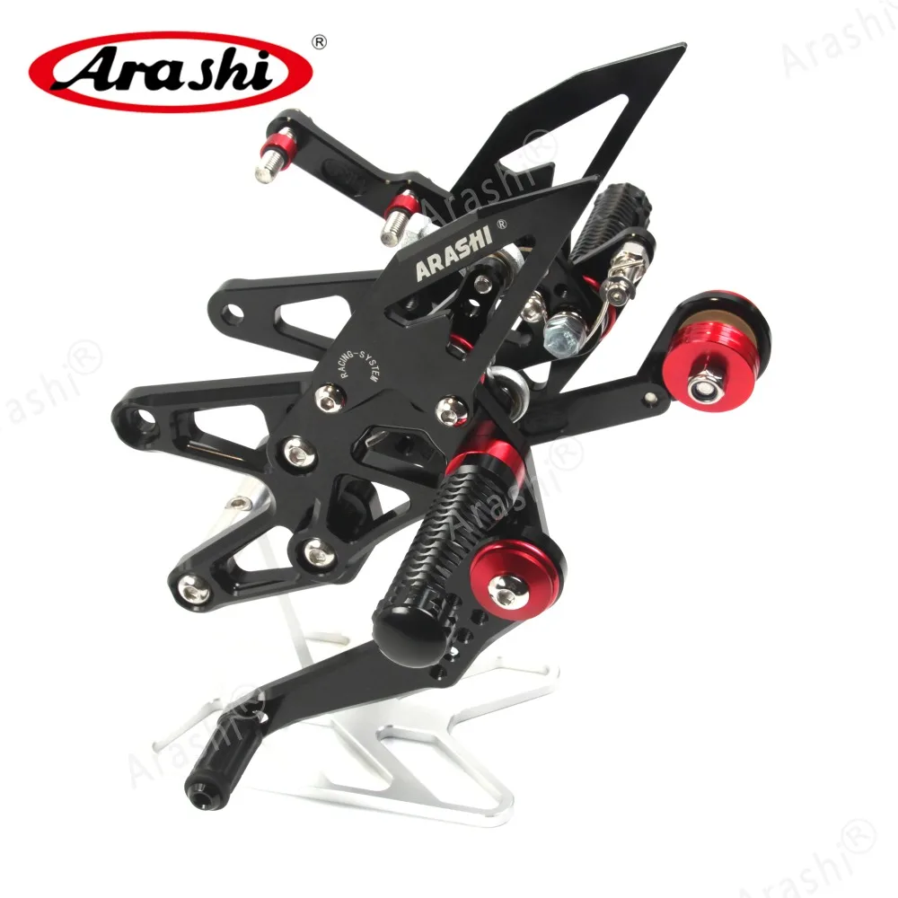 Arashi для TRIUMPH DAYTONA 675 675R 2013- Rider подножки CNC Регулируемые подножки Rearset части 675-R
