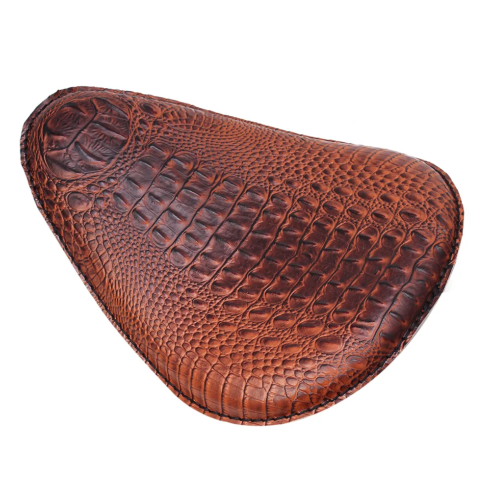 Мотоциклетное сиденье для соло коричневый пружинный кронштейн базовый набор 3