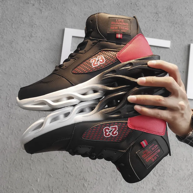 

Men's Sneakers High Quality Classic Basketball Shoes Damping Man Running Shoes Upgrade Outdoor Jogging Shoes Zapatillas Hombre