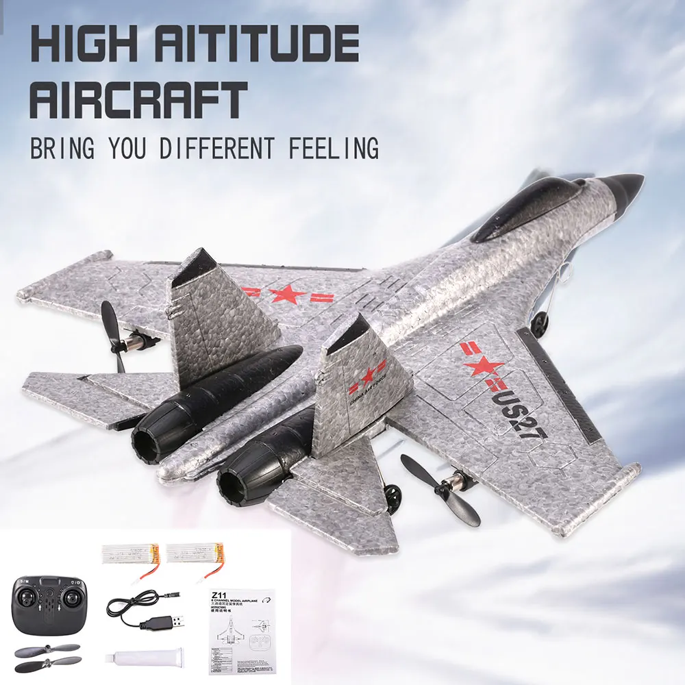 

3-Channel Remote Control Glider Toy Kids Toy Aircraft EPP Fighter Aeroplane Toy Plane SU-35 Model Airplane Jet 360 Rollover
