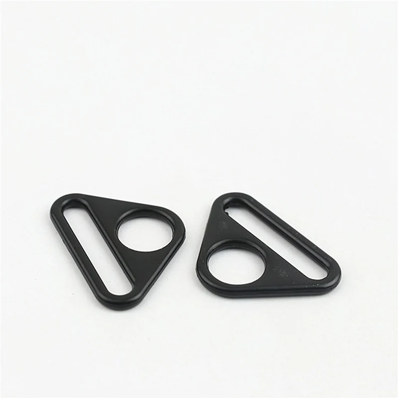 20 шт./лот аксессуары для сумок треугольная Пряжка Лента тянущаяся пряжка в форме