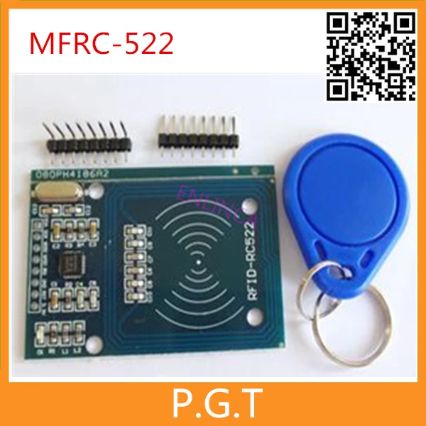 1 шт. модуль датчика платы ИС rfid передатчика RC522 отправка карты fidan радиочастотный