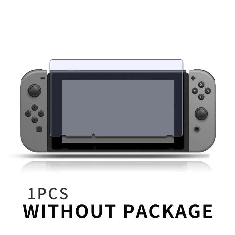1pcs without package Защитная пленка для экрана в виде лягушки для пульта 9 H, защита для экрана из закаленного стекла для пульта переключения в стиле NS, аксессуары для консоли - Цвет: 1pcs without package