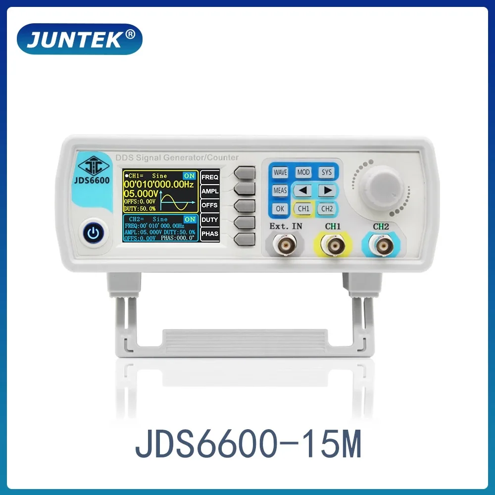 JDS6600 15M двухканальный цифровой DDS функциональный генератор сигналов/произвольный
