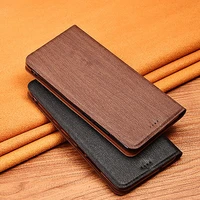 wood grain leather case for huawei p9 p10 p20 p30 p40 p50 lite pro plus magnetic flip cover protective cases