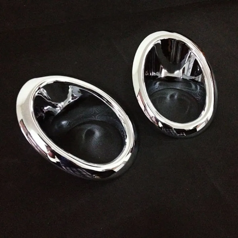 2 шт./компл. Автомобильная хромированная крышка противотумансветильник фары ABS