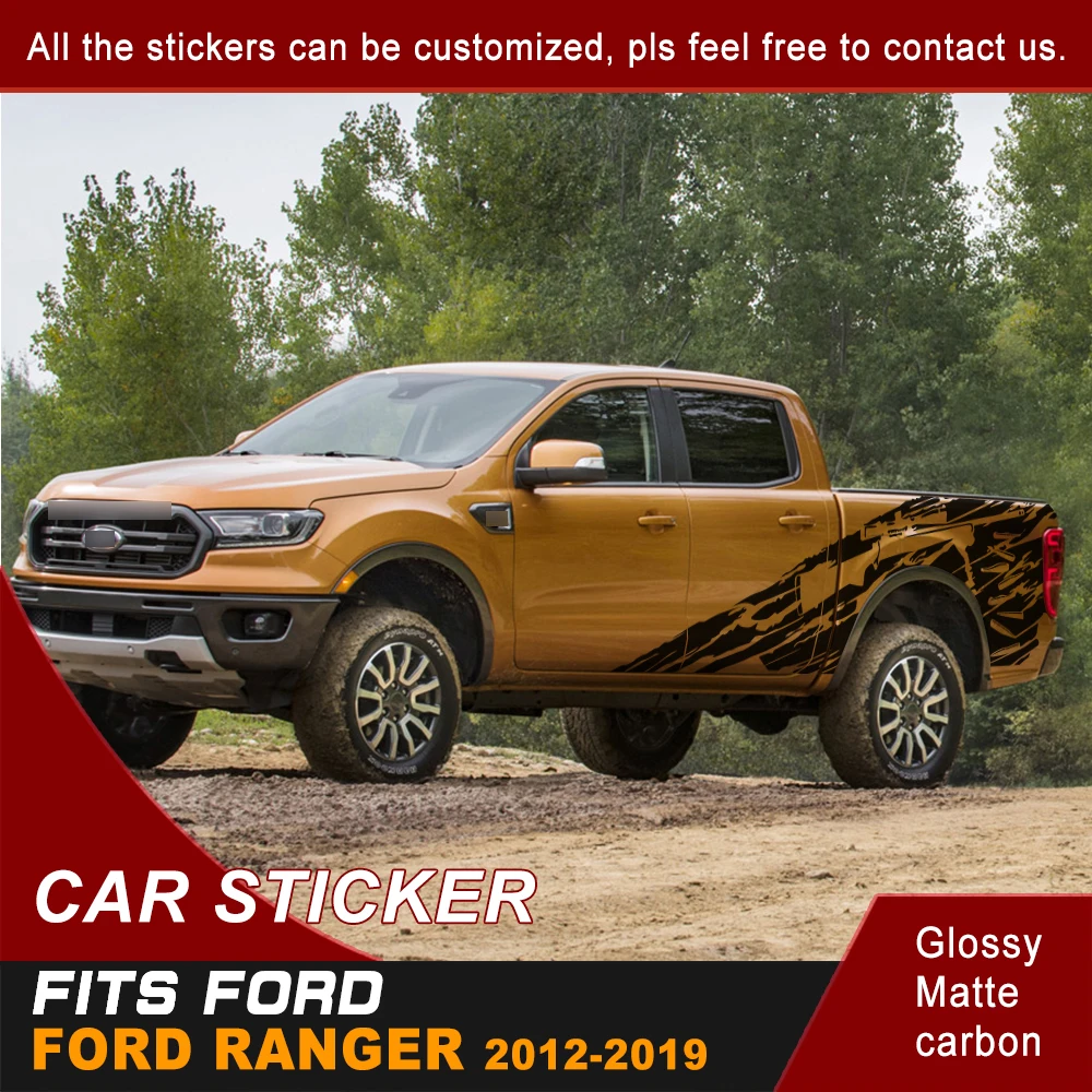 Наклейки для автомобиля виниловые наклейки Toyota Hilux Ford Ranger Isuzu D-Max | Автомобили и